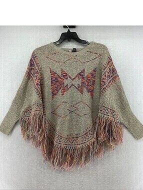 Poncho Style Top In Great Condition